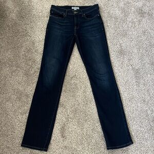Lucky Brand Dark Blue Sweet Mid Rise Straight size 4